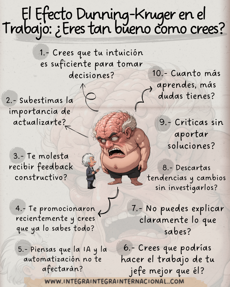 El Efecto Dunning-Kruger en el Trabajo
