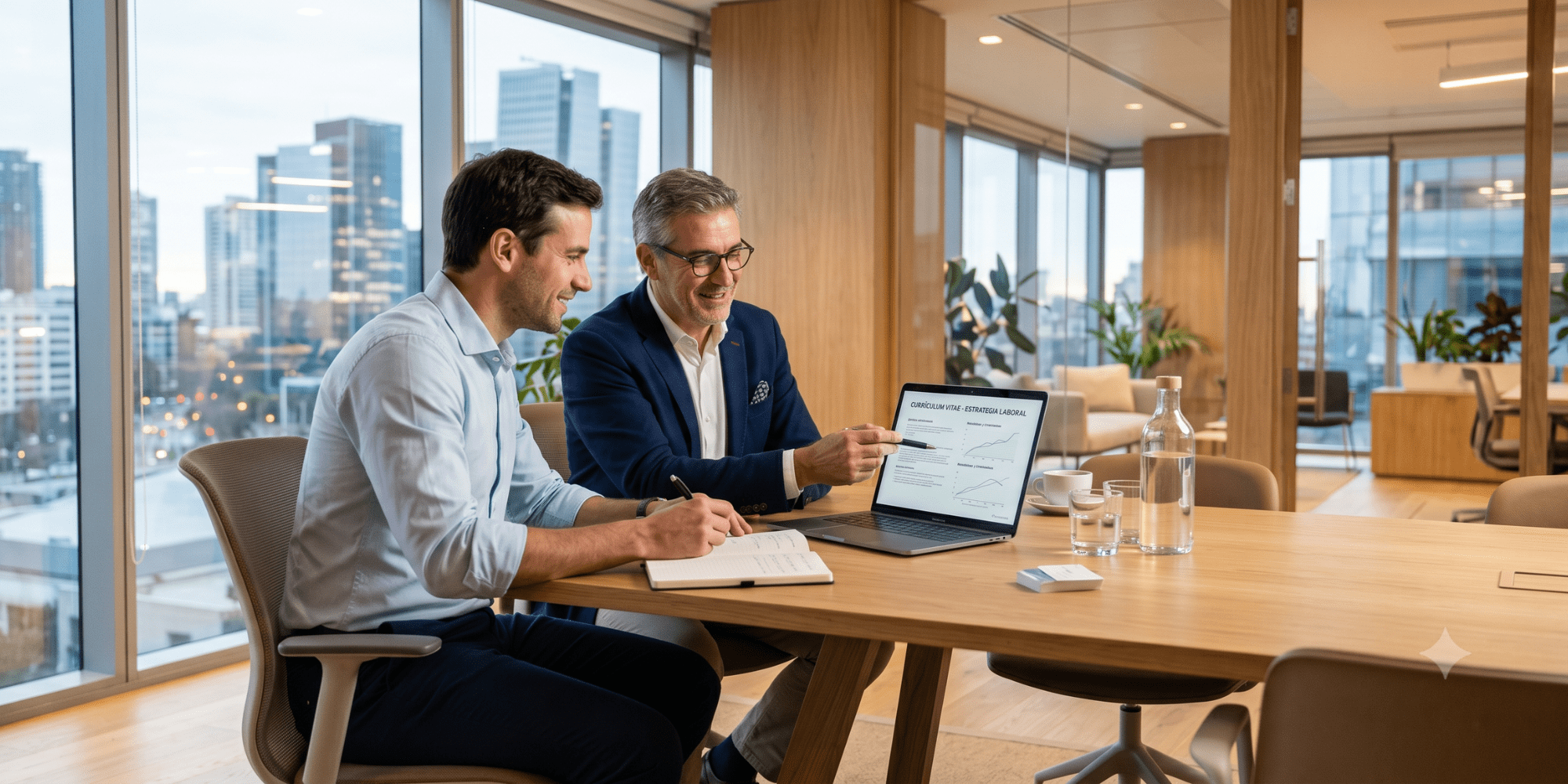 Acompañamiento individual en outplacement con asesoría personalizada y revisión de CV