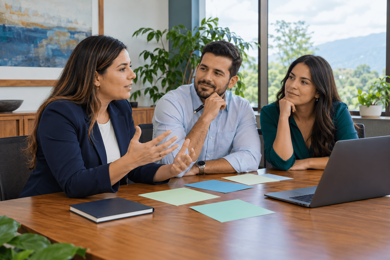 Equipo planificando la implementación del Programa de Asistencia al Empleado